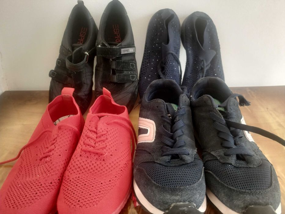 Buty damskie nr.39, 4 pary