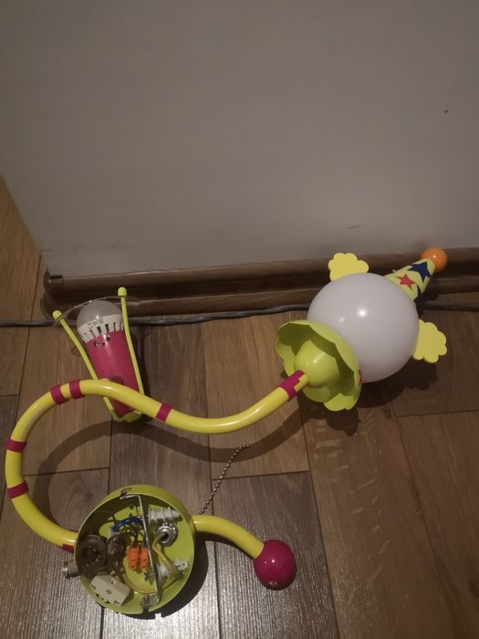 Lampka nocna dla dziecka klaun
