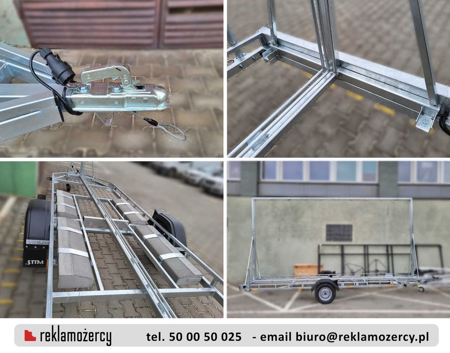 PRZYCZEPY REKLAMOWE, bilbordy, kampanie