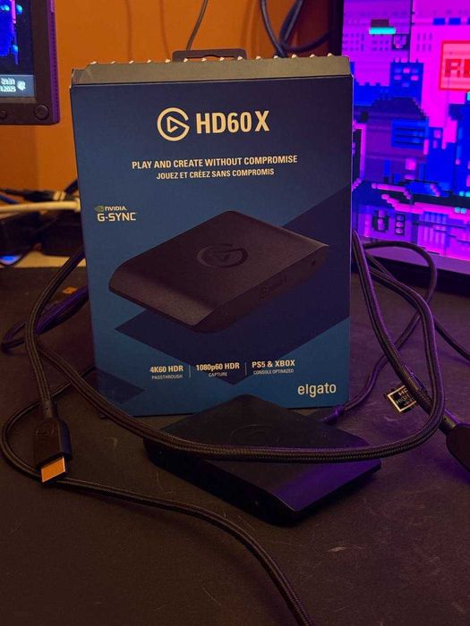 пристрій відеозахоплення Elgato Game Capture HD60 X