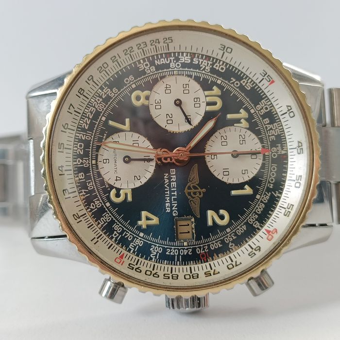 Breitling Old Navitimer

の

Two Tone Old Colectors EDITION