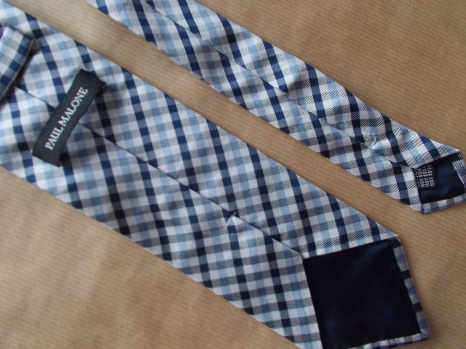 PAUL MALONE Plam Beach Premium  Nowy Krawat Jedwab USA