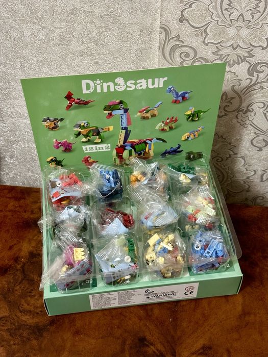 Конструктор Динозавр адвент календар