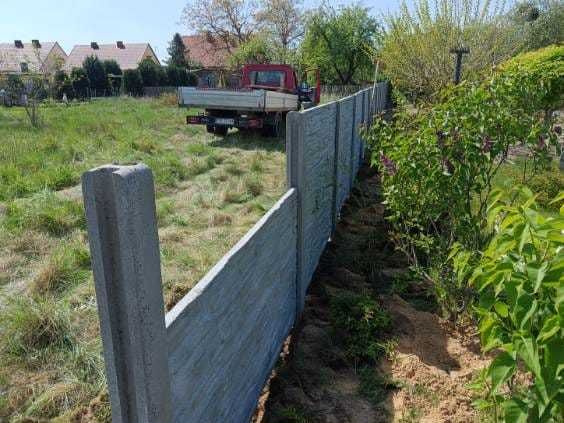 Ogrodzenie betonowe PALISADA