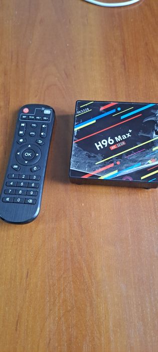 Смарт приставка  android  ТВ.  H96 MAX Plus.