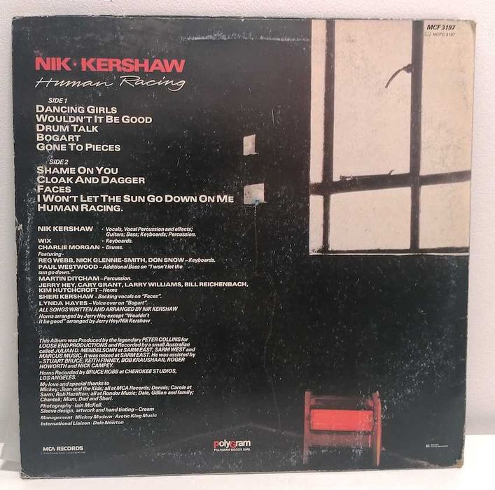 Nik Kershaw – Human Racing 1984