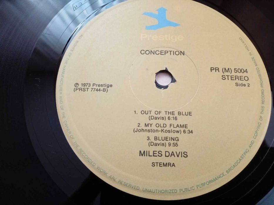 lp Jazz Miles Davis – Conception 1951 NM
