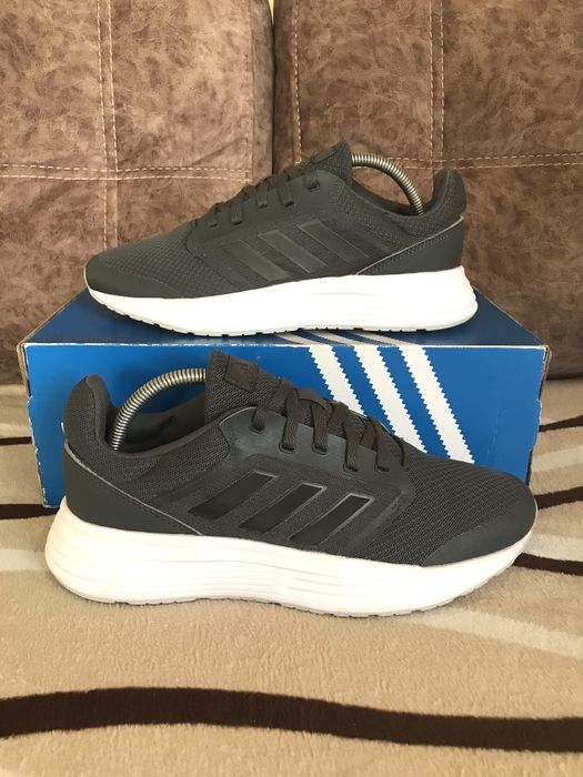 Adidas galaxy 5 performance grey run boost equipment