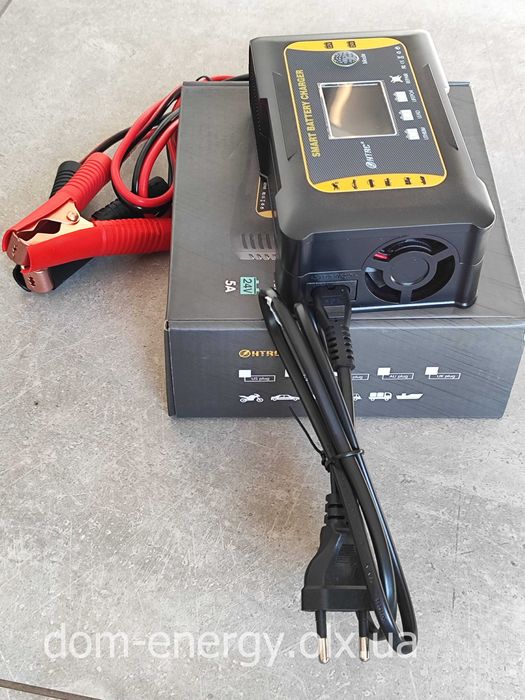 Зарядное устройство зарядка аккумулятора АКБ 12V гелевых AGM тяговых