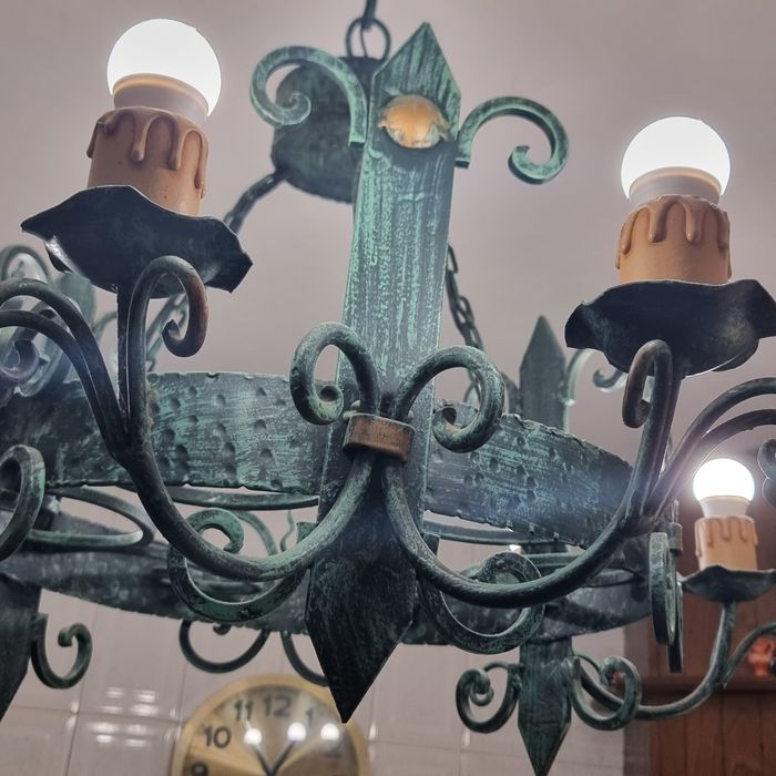 Candeeiro estilo rústico