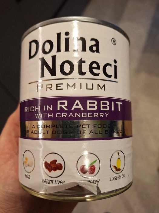 Dolina noteci krolik rabbit 800g mokra