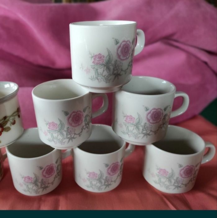 6 filiżanek, kubki, Rosenberger, Baltons,Westkauf