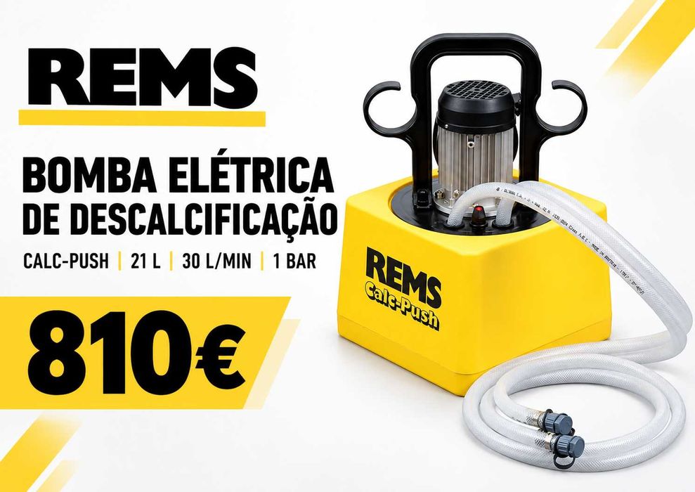 Bomba Elétrica de Descalcificação REMS Calc-Push 21 L 30 L/MIN 1 BAR LL29