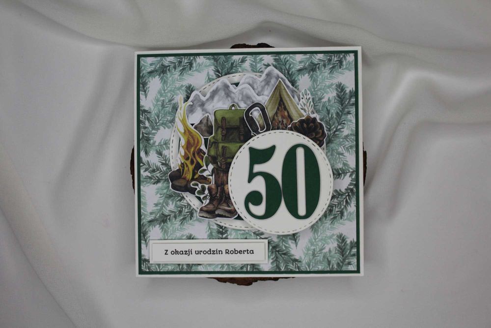 Kartka urodzinowa ręcznie robiona