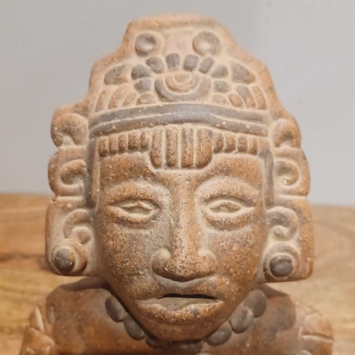 Escultura Estilo Pré-Colombiana - Terracota - Perú – 1983
