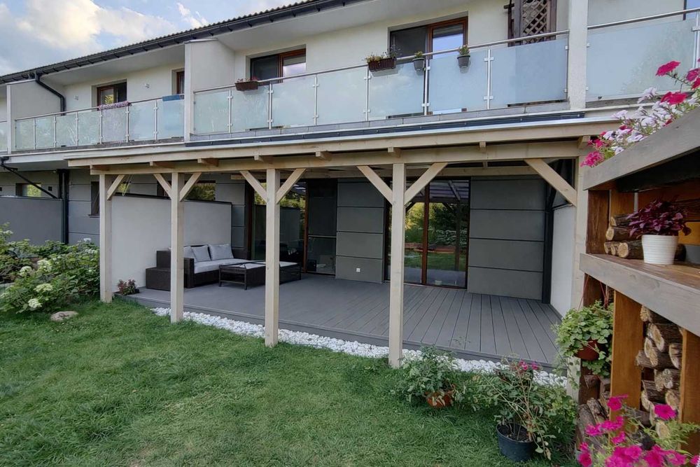Wiata samochodowa model "Jurowce" 4,00m x 4,20m, garaż, carport, auto