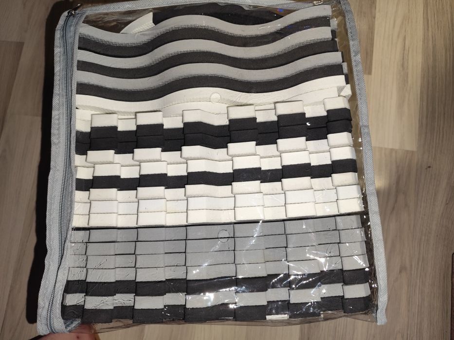 Puzzle mata piankowa kontrastowa dla niemowląt dla dzieci