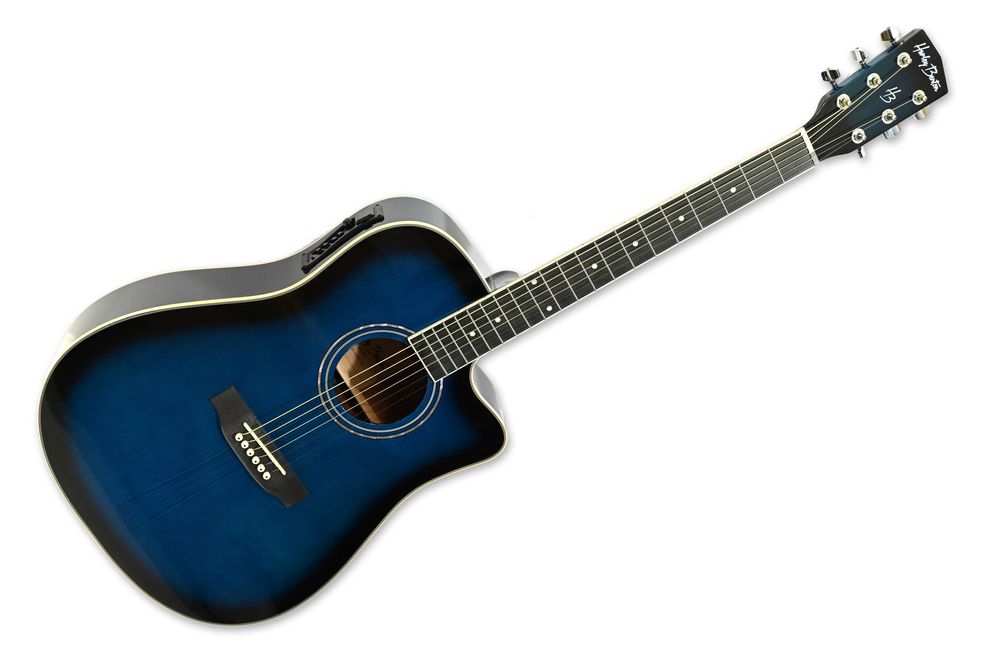 Gitara elektroakustyczna Harleya z pokrowcem