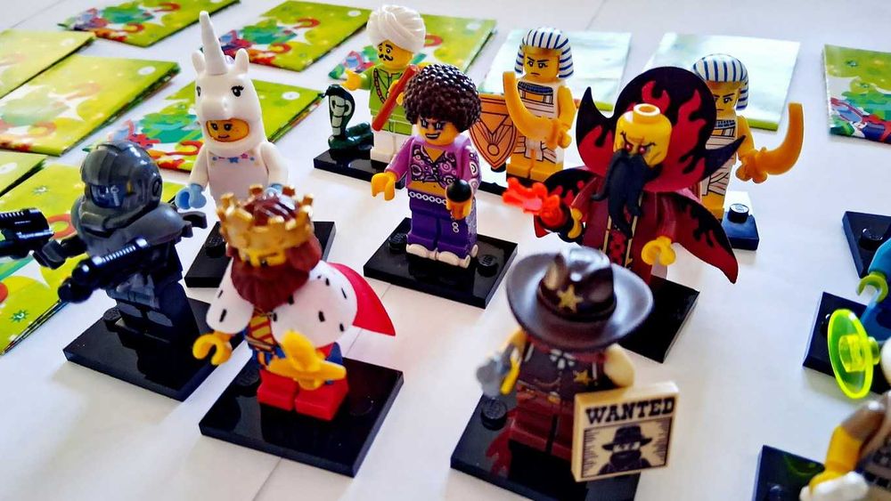 Lego 71008 Series 13 Minifiguras Dezassete colecção novas montadas