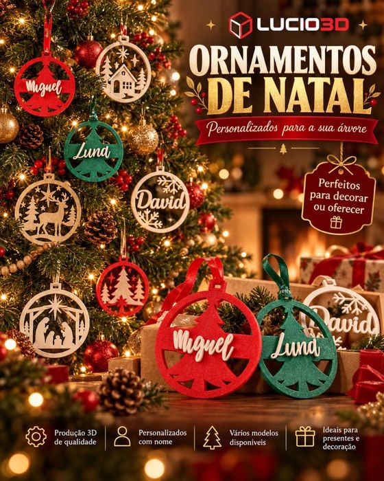 Enfeites de natal