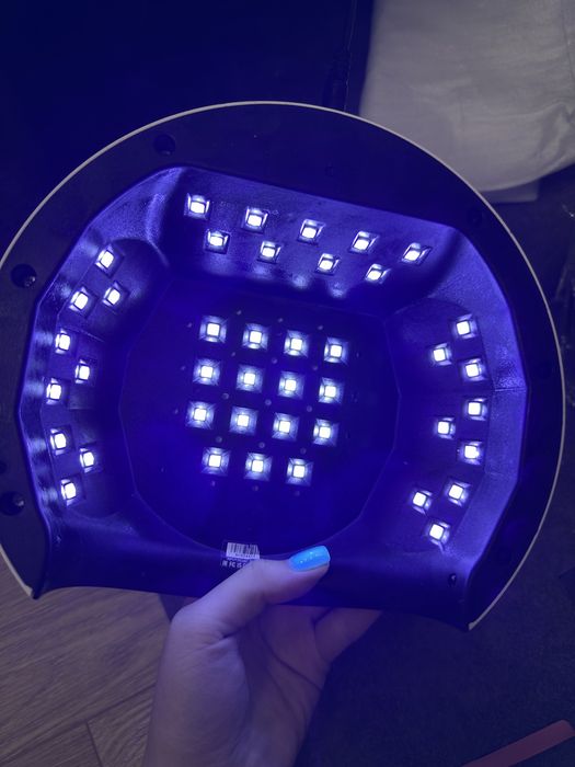 LED+UV лампа для маникюра LEDME ONE 120W WHITE