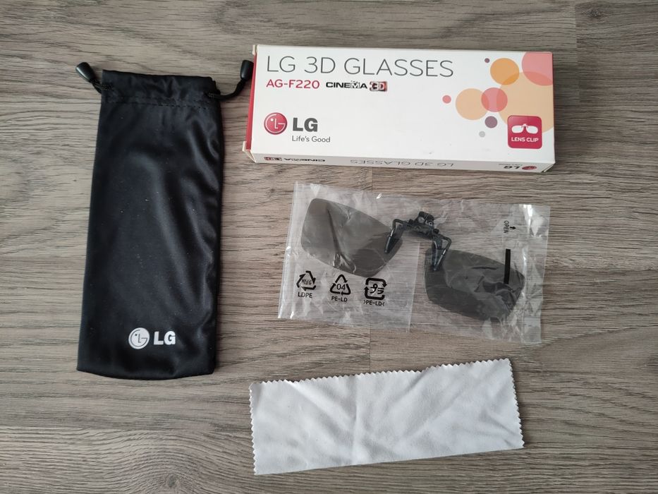 Nowe okulary 3D LG AG-F220