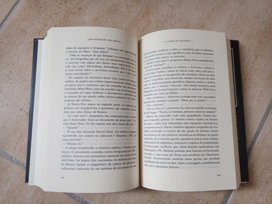 A Chave de Salomão, José Rodrigues dos Santos