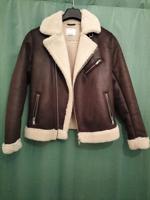 Casaco homem estilo aviador