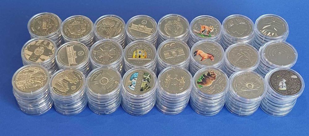 Продам Пам'ятні монети України НБУ 2009-21 РОКУ з колекції 2,5 гривень