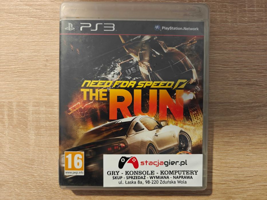 Need for Speed the Run NFS PS3 Playstation 3