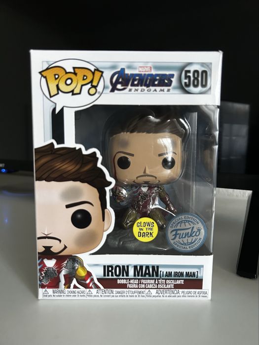 Funko pop Marvel Avengers Endgame, Iron man 580 (I am Iron Man)