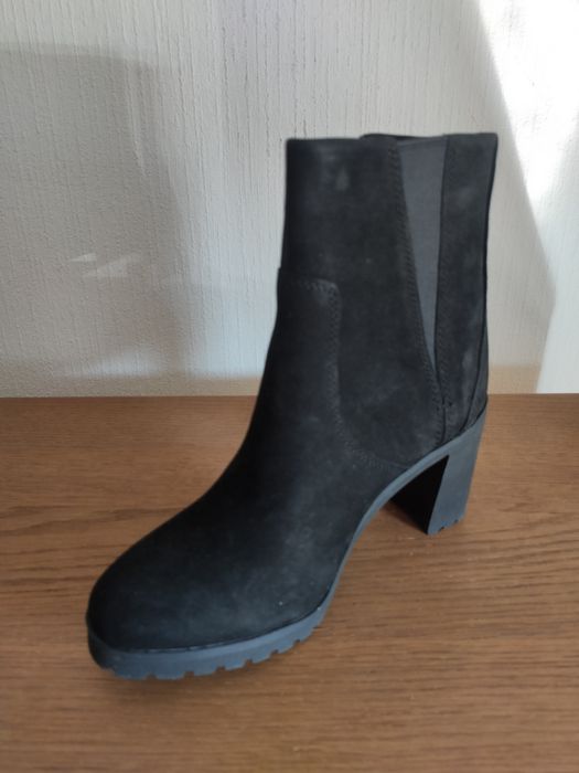 Timberland skórzane botki
