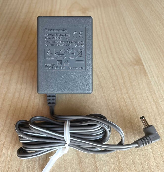 Адаптер питания Panasonic PQWATG1070CE . 6 Вольт. Новый.