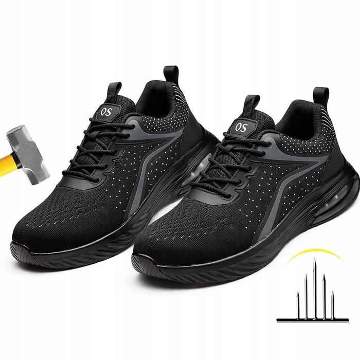 Obuwie buty robocze letnie półbuty BHP oddychające AIRBAG Lekkie r. 43