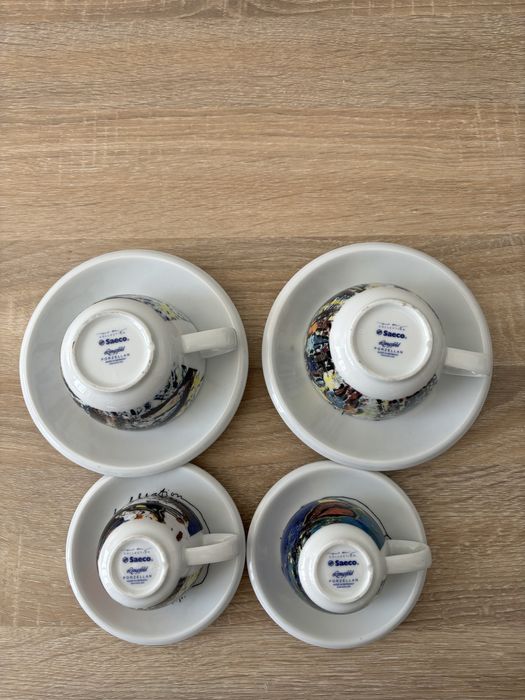 Conjunto chávenas e pratos Saeco
