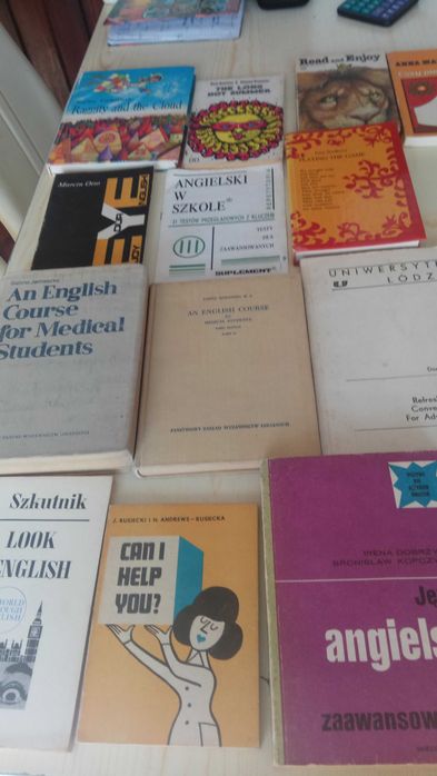 Podręczniki i książki do angielskiego 14 egz.