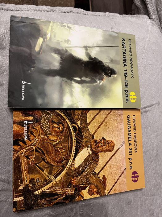 Historyczne bitwy Kartagina i Gaugamela