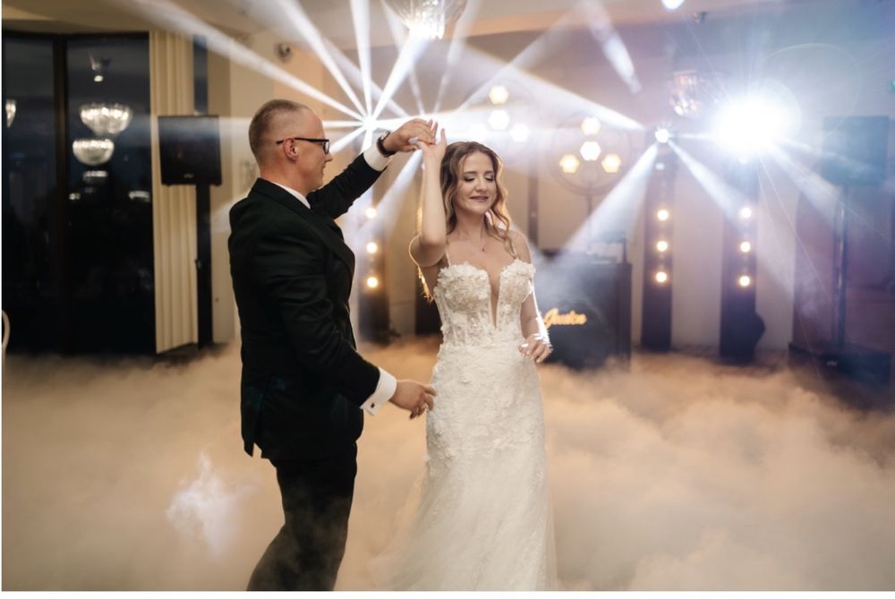 Suknia ślubna rybka