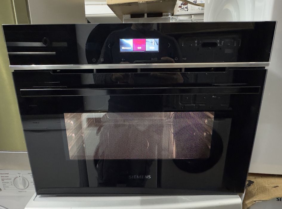 Micro-ondas com Grill Encastrável Siemens iQ700 CE732GXB1 de 36 Litros