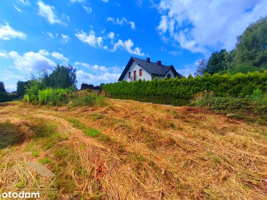 Działka budowlana 1072 m² | Mszana | 5 minut A1