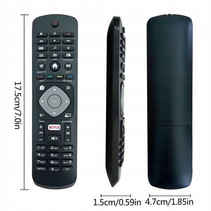 pilot do tv telewizora PHILIPS uniwersalny SMART TV ZAMIENNIK LED/4K u