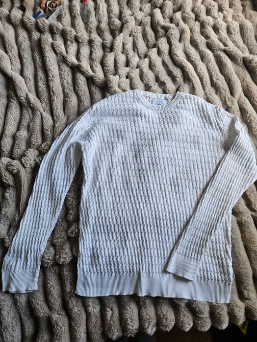 Sweter meski bialy Kronstadt XXL