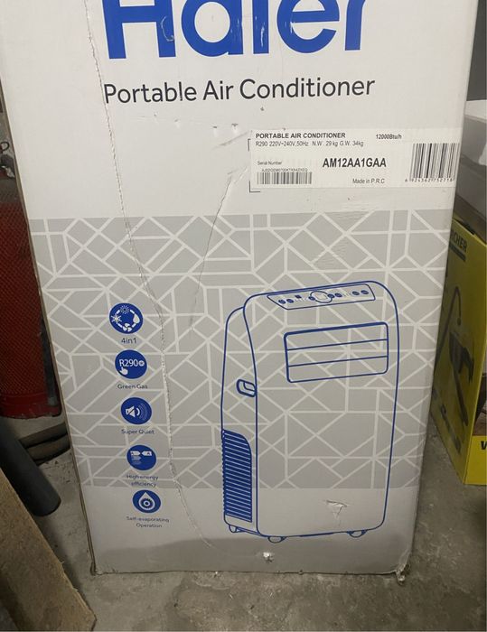 Klimatyzator przenosny HAIER AM12AA1GAA 3,5 kW/3,3 kW