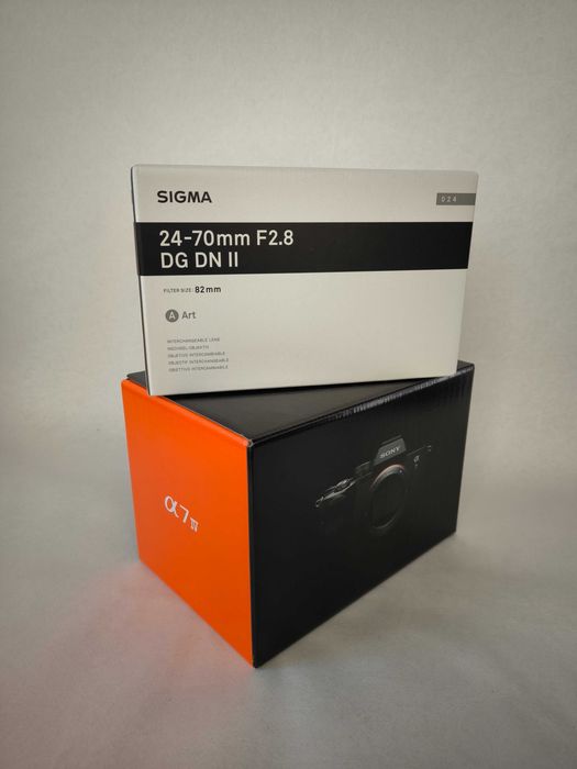 Фотоапарат Sony A7 IV+Sigma AF 24-70mm f/2,8 DG DN II Art+ Подарунок!