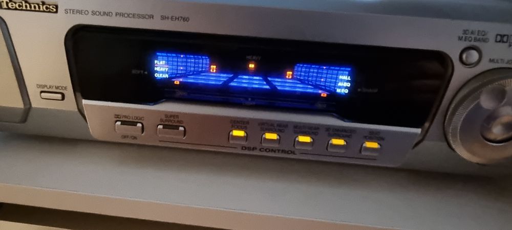 Sistema Hi-Fi Technics SC-EH760 (4 Módulos) - Clássico Hi-Fi