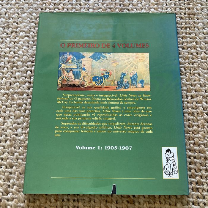 O Pequeno Nemo no Reino dos Sonhos Little Nemo in Slumberland Volume I: 1905-1907 Winsor McCay Livros Horizonte 1.ª Edição