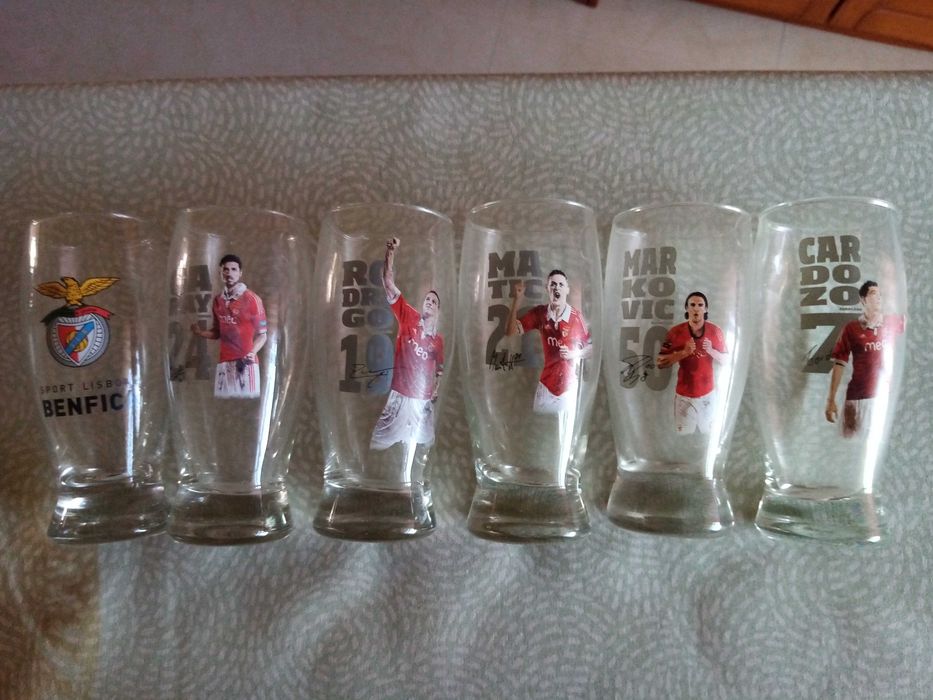 Copos e canecas Benfica
