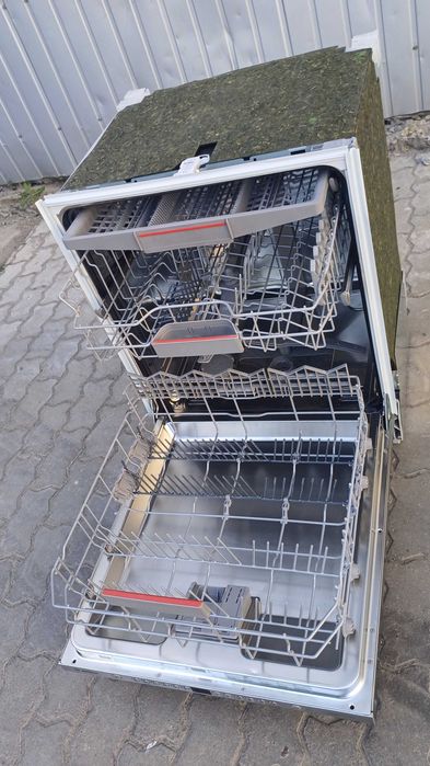 Вбудована посудомийка 60см Bosch SMV68MX04E 3 корзини EcoSilence Drive