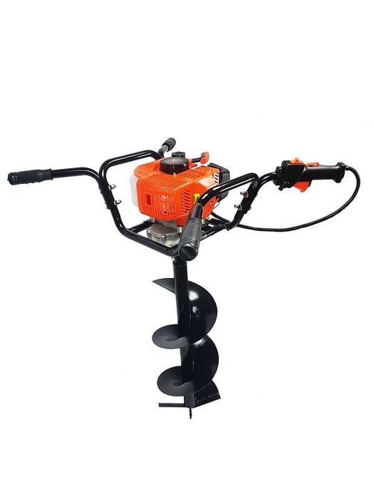Świder spalinowy wiertnica dwuosobowy DEMON /100,150, 200mm/ przedłużka