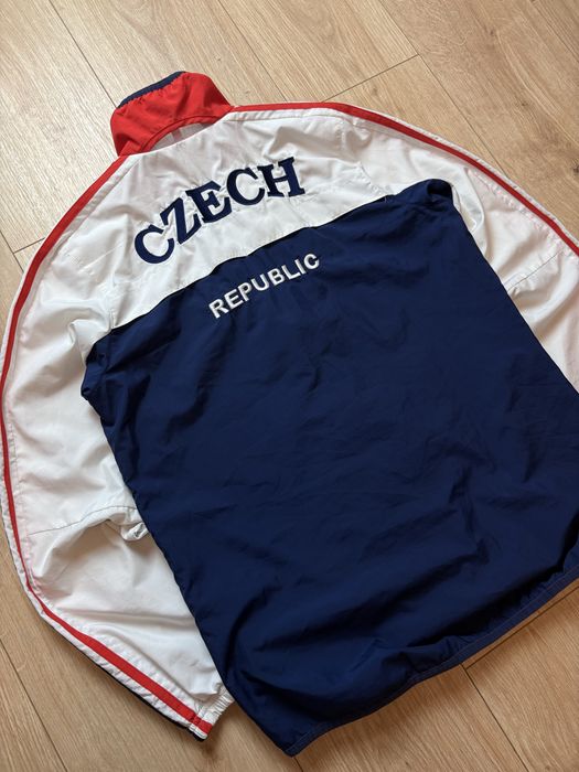 Adidas Czech Olimpic Team 2004 Afine Rare Męska M Kurtka Wiatrówka Track Jacket